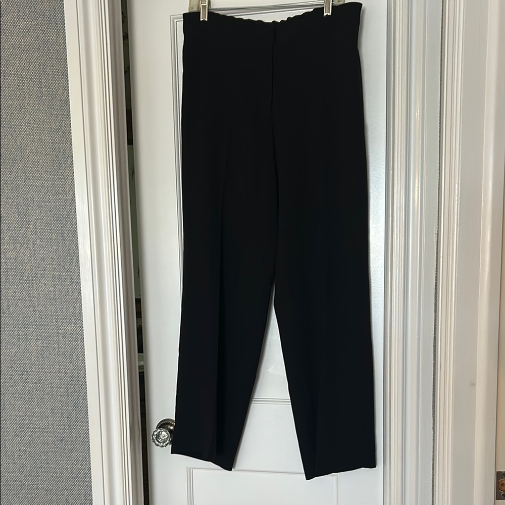 Talbots Navy Wide Leg Jumpsuit with Elegant Silhouette